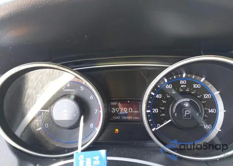 2012 Hyundai Sonata Se z USA, uszkodzony, nr VIN 5NPEC4ACXCH389766